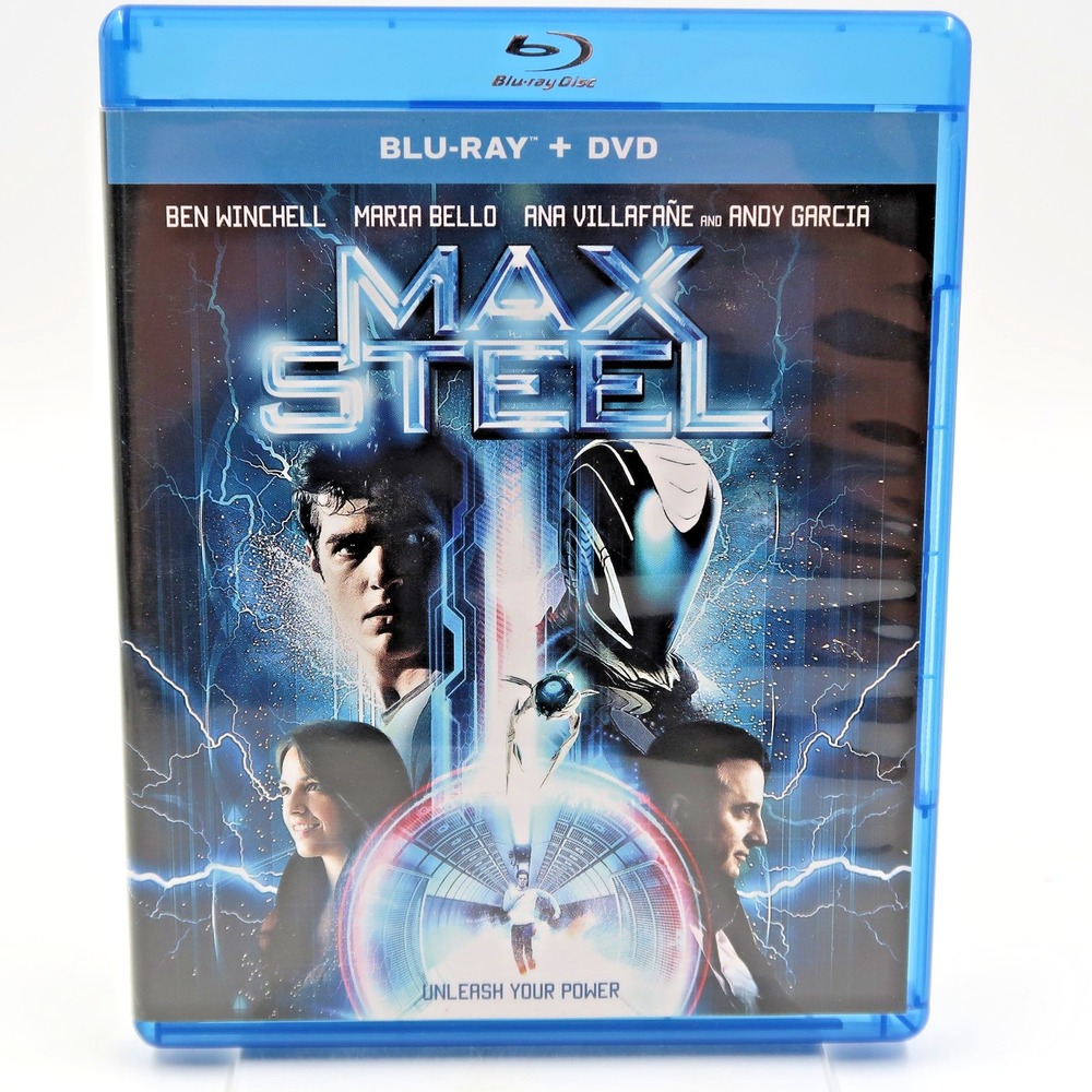 Max Steel Blu-ray DVD 2016 Superhero Action Movie PG Ben Winchell Andy Garcia
